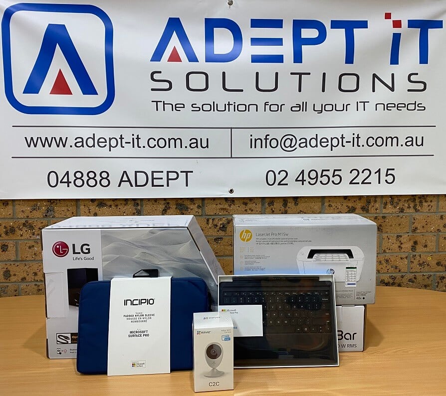 Adept IT Solutions are giving away a very cool Technology Bundle - Adept IT Solutions | IT Service and Support Newcastle, Hunter and Central Coast