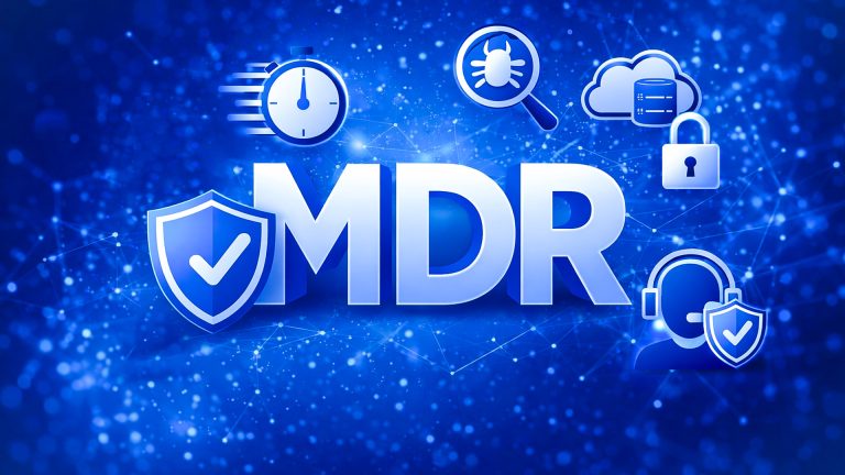 managed-detection-and-response-MDR-text-surrounded-by-icons